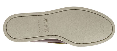 Sperry's Siping Outsole Channels Water Away for Excellent Traction on Wet Boat Decks and Docks.