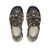 Keen 1008399 Men's NEWPORT H2 Sandals Raven Aluminum Top View