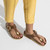 Birkenstock GIZEH BIG BUCKLE Cognac Oiled Leather Sandals Pair View