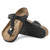 Birkenstock GIZEH BRAIDED Black Oiled Leather Sandals Outsole
