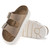 Birkenstock 1024950 ARIZONA CHUNKY Suede Leather Sandals Warm Sand Outsole