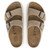 Birkenstock 1024950 ARIZONA CHUNKY Suede Leather Sandals Warm Sand Top View
