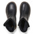 Birkenstock 1025583 UPPSALA SHEARLING Leather Boots Black Top View