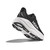 Hoka 1162012 Women's BONDI 9 Road Running Shoes Black White Heel View