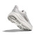 Hoka 1162012 Women's BONDI 9 Road Running Shoes Stardust Silver Heel View