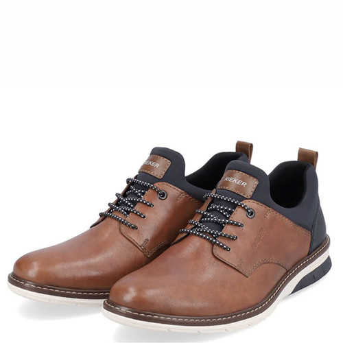 Rieker 14405-22 Men's DUSTIN Nuss Lake Navy Amaretto 