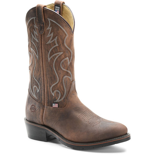 Double-H Boots 2282 ROBERT USA Steel Toe Non-Insulated Western Work Boots