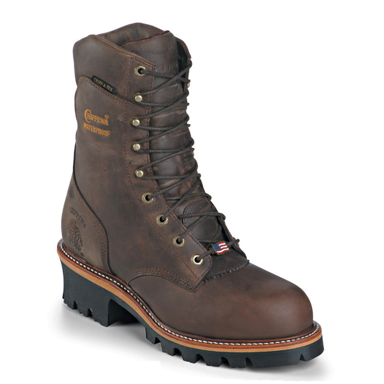 Chippewa Super Loggers are Handcrafted in the USA and made with Premium Leather Chippewa Super Loggers are Handcrafted in the USA and made with Premium Leather