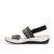Clarks ARLA STROLL Black Combination Sandals Left View