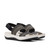 Clarks ARLA STROLL Black Combination Sandals Pair View