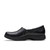 Clarks 26179947 CERTINA EASE Black Leather Shoes Left View