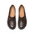 Clarks 26179948 CERTINA EASE Dark Brown Leather Shoes Top View