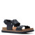 Clarks ARWELL GLIDE Black Combination Sandals