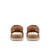 Clarks ARWELL SUN Tan Combination Leather Sandals Heel View