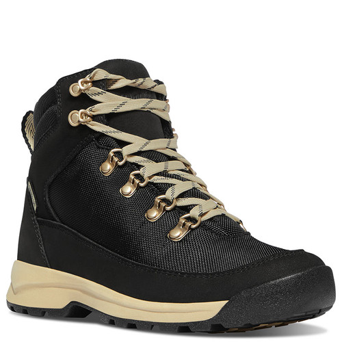 Danner 30324 Women's ADRIKA Non-Insulated Waterproof Hiking Boots Jet Black Mojave