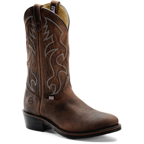 Double-H Boots 3282 ROBERT USA Soft Toe Non-Insulated Western Work Boots