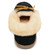 Minnetonka 3370 ALPINE SHEEPSKIN Black Moc Slippers Back View