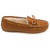 Minnetonka 3502 Women's PILE LINED HARDSOLE Brown Slippers Right View