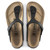Birkenstock GIZEH BIRKO-FLOR Black Sandals Top View