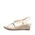 Rieker 624H6 FANNI Wedge Sandals Muschel Left View