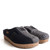 Haflinger MAGIC Slipper Clogs Black Grey