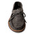 Minnetonka 791A Men's TIE TREAD Moccasins Grey Ruff Front View