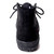 Minnetonka 80520 TEALEY Black Ankle Boots Back View