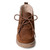 Minnetonka 80523 TEALEY Brown Ankle Boots Front View