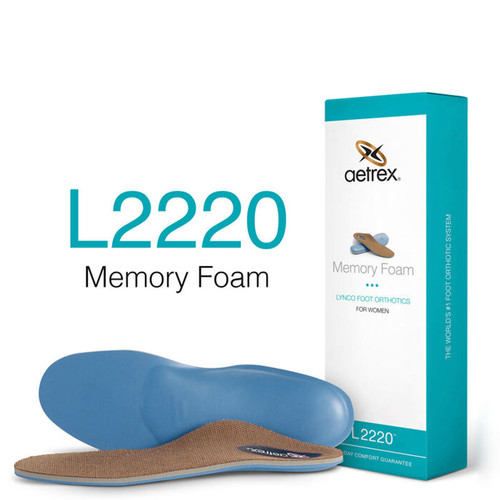 Aetrex L2220W Women's MEMORY FOAM POSTED Orthotics