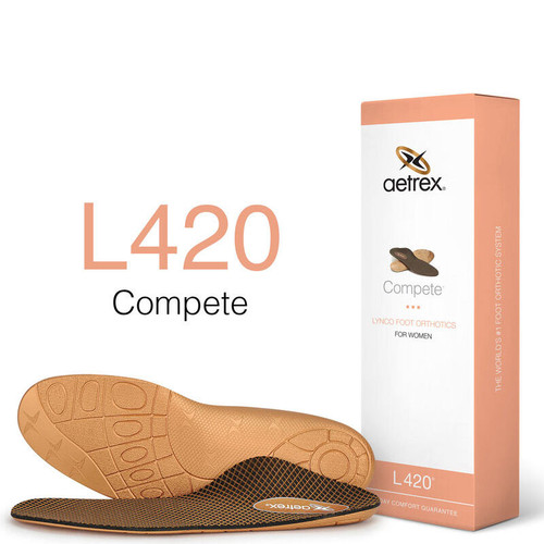 Aetrex L420W Women's COMPETE POSTED Orthotics Box