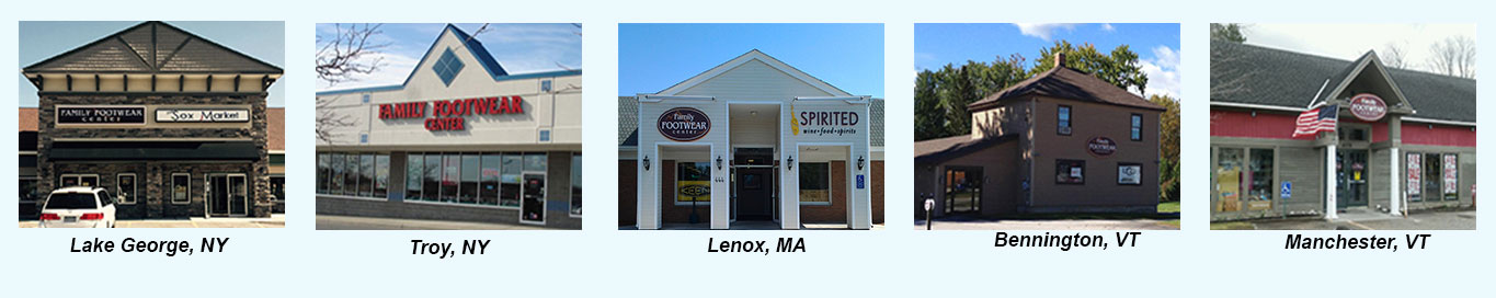 Family Footwear Center has 5 Store Locations in the North East Family Footwear Center has 5 Store Locations in the North East
