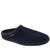 Haflinger AS-20 Men's Navy Wool Slippers Side View