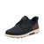 Rieker B3357 Men's STAN Casual Shoes Midnight Pazifik Nuss Navy Single Vew
