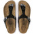 Birkenstock 0043661 GIZEH BIRKO-FLOR Black Patent Sandals Top View