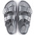 Birkenstock 1003490 Men's ARIZONA ESSENTIALS EVA Metallic Silver Sandals Top