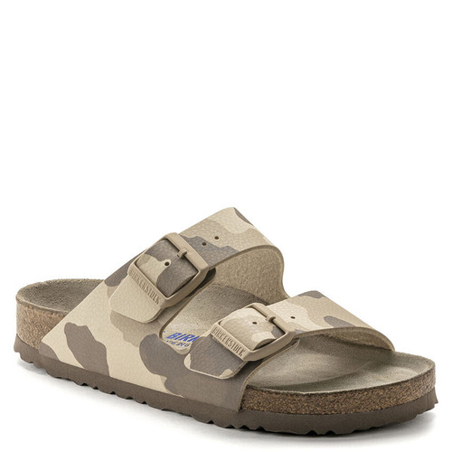 Birkenstock ARIZONA BIRKO-FLOR Desert Soil Gray Taupe Sandals