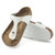 Birkenstock 1024238 GIZEH White Leather Sandals Outsole