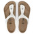 Birkenstock 1024238 GIZEH White Leather Sandals Top View