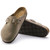 Birkenstock 560771 Men's BOSTON SOFT FOOTBED Clogs Taupe Suede Outsole