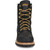 Carolina CA5823 ELM Steel Toe 600g Insulated Black Logger Boots Front View