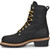 Carolina CA5823 ELM Steel Toe 600g Insulated Black Logger Boots Left View