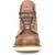 Carolina CA7068 USA UNION MADE AMP 6" ROUGHOUT Soft Toe Non-Insulated Work Boots Front View