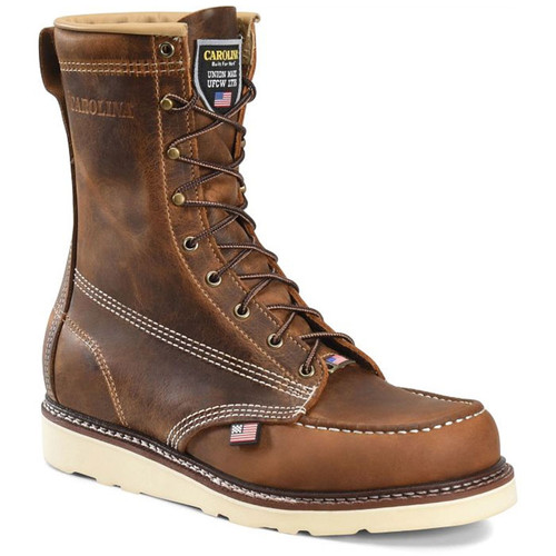 Carolina CA8012 USA UNION MADE AMP Soft Toe Non-Insulated Work Boots