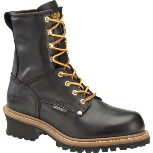 Carolina CA8823 ELM Soft Toe Non-Insulated Black Logging Boots