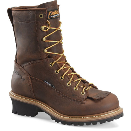 Carolina CA8824 SPRUCE Soft Toe Lace to Toe Logger Boots
