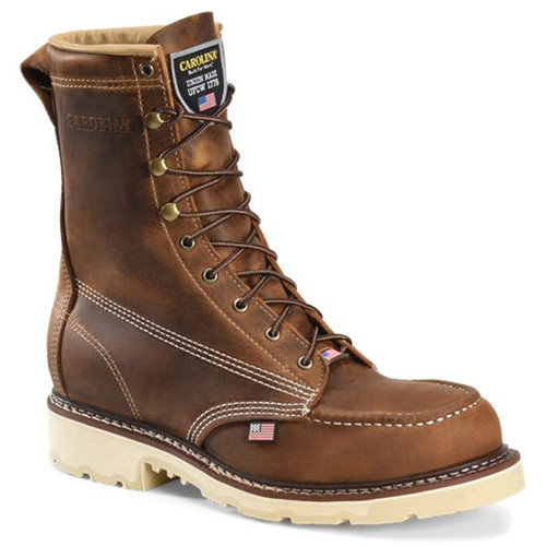 Carolina CA7016 USA UNION MADE FERRIC Soft MOC Toe Non-Insulated Work Boots