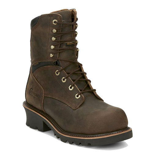 Chippewa 73233 SADOR CRAZY HORSE Composite Toe 400g Insulated Logger Boots 