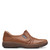 Clarks 26167483 MAGNOLIA FAYE Dark Tan Leather Shoes Side View