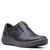 Clarks 26167485 MAGNOLIA ZIP Black Leather Shoes