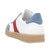 Remonte D2C01 DEMI Sneaker Jeans Wiess Rosso Bleu Back View